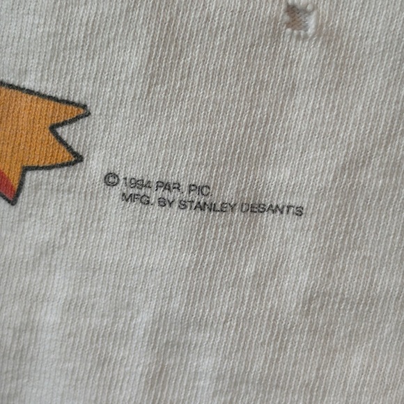 Vintage rare 1994 Duck Man cartoon tee single stitch Stanley Desantis XL t shirt - Picture 2 of 7